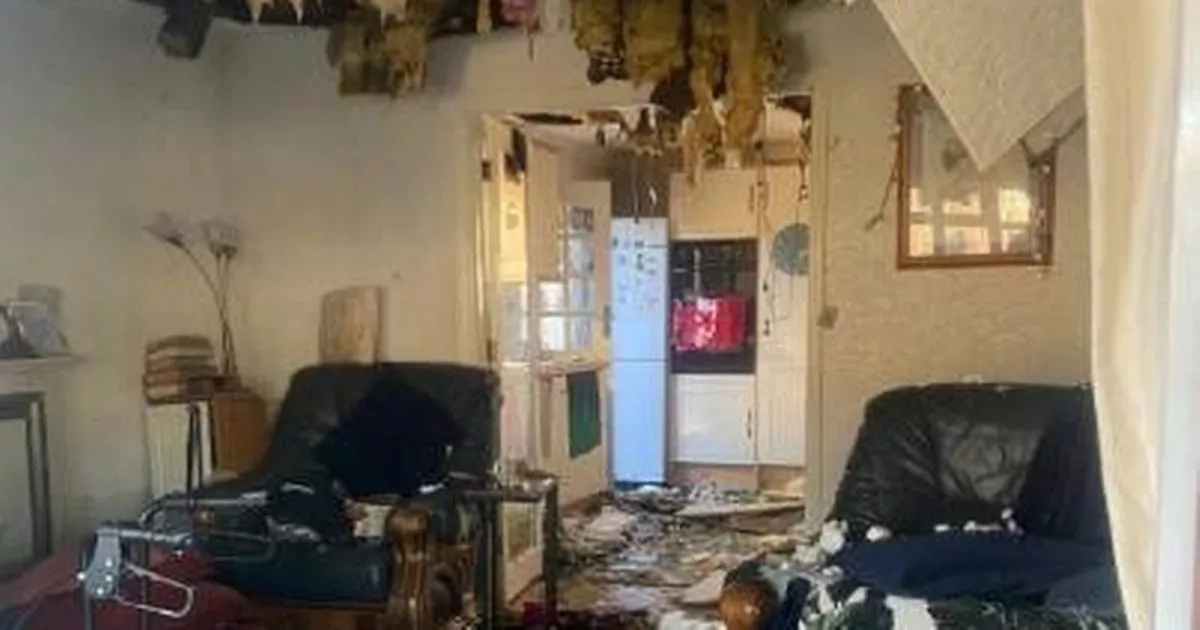 Couple 'lost everything' in blaze after 90th birthday plans turned to heartbreak