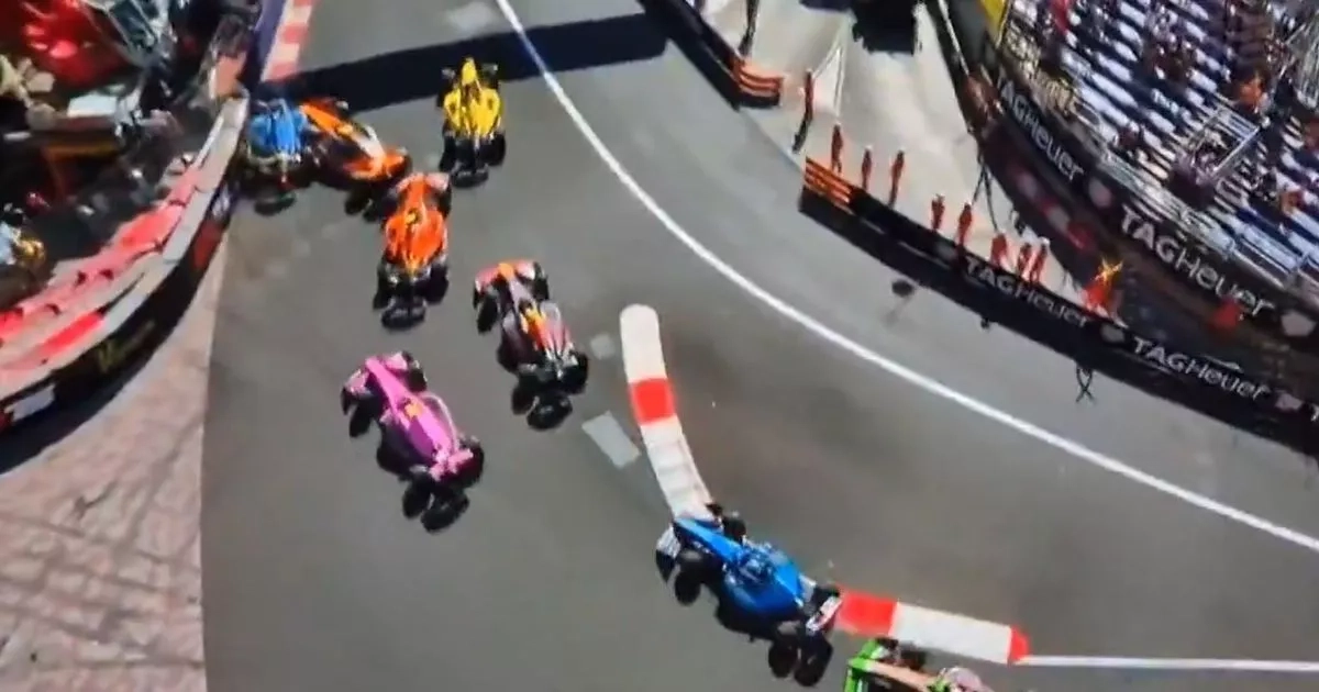 Horror 12-car pile up at Monaco GP sees medics rush to scene as commentators left in stunned silence