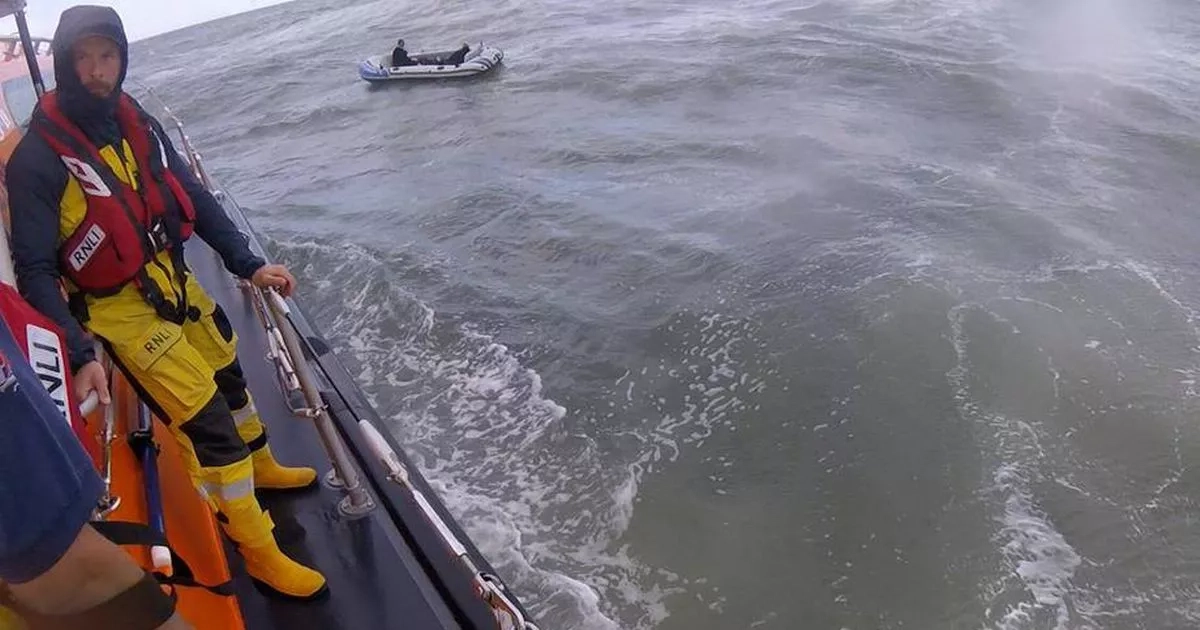 Inflatable dinghy blown miles off Welsh coast prompts major air, sea and land search