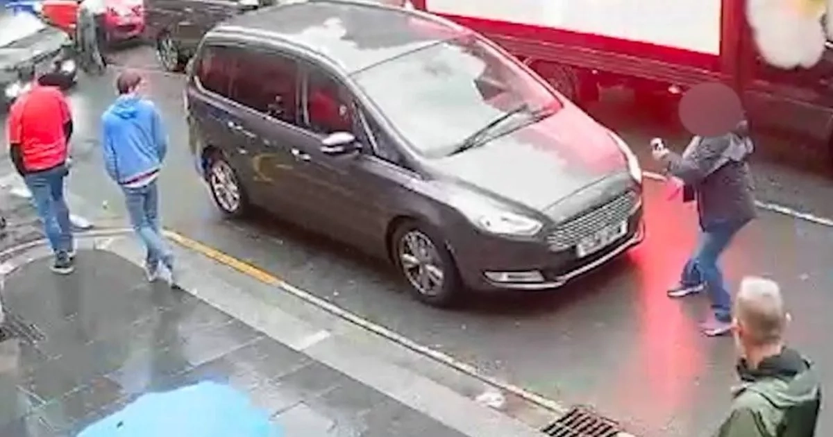Unseen footage reveals car's journey through Liverpool before it ploughed into fans at the parade