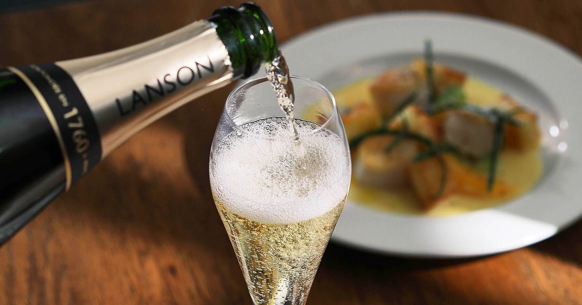 Cote Brasserie serving Champagne by the glass for Apero Hour