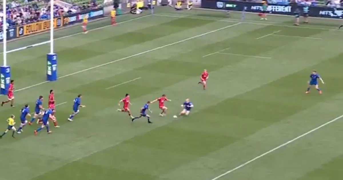 Wales stars combine for superb length-of-field try as match on knife-edge