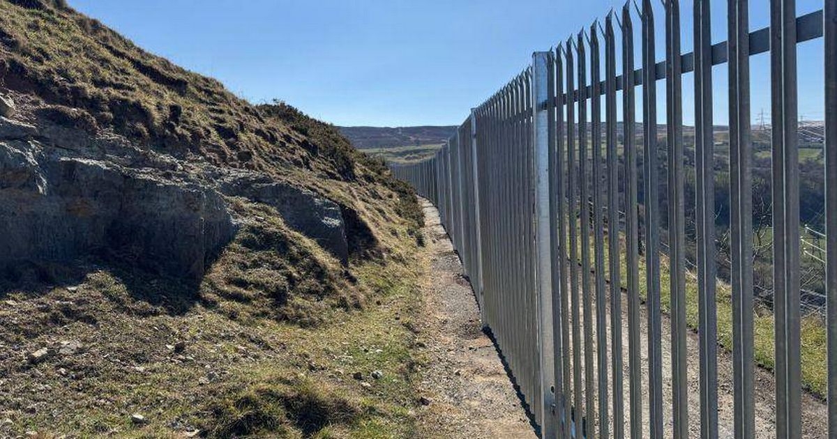 200m steel fence blocking beauty spot view to be removed after public outcry