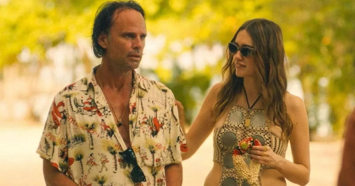 Aimee Lou Wood and Walton Goggins on ‘ridiculous' feud rumours