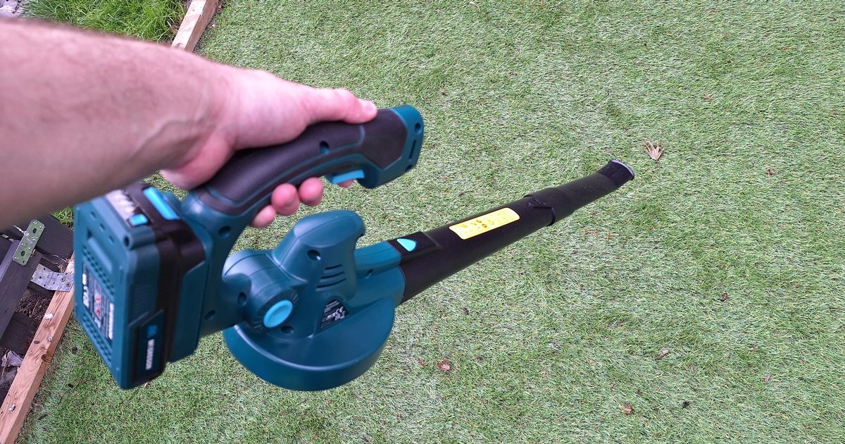 ‘I've been very impressed with my powerful leaf blower and there's a way to get it for £34'