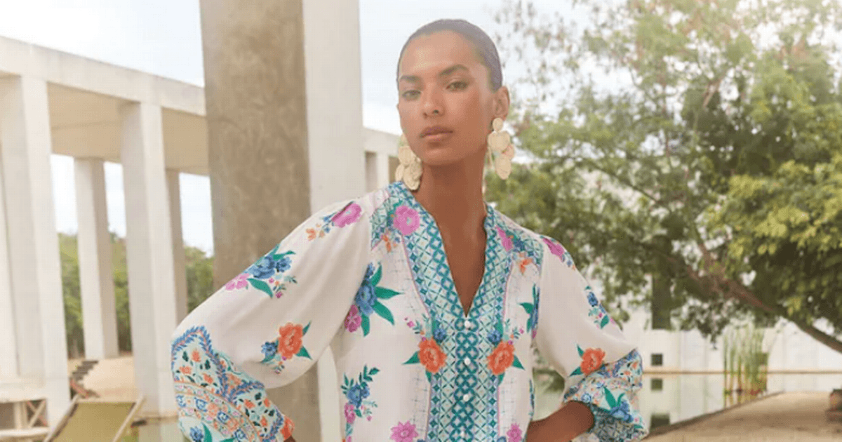 Next shoppers 'get compliments' wearing 'beautiful and comfortable' floral blouse