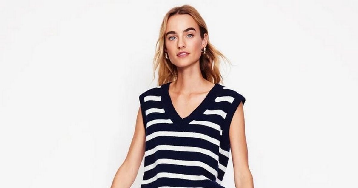 Boden's glittery and 'gorgeous quality' tank top has almost £50 off