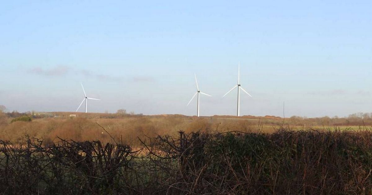 Three giant wind turbines planned near Bluestone