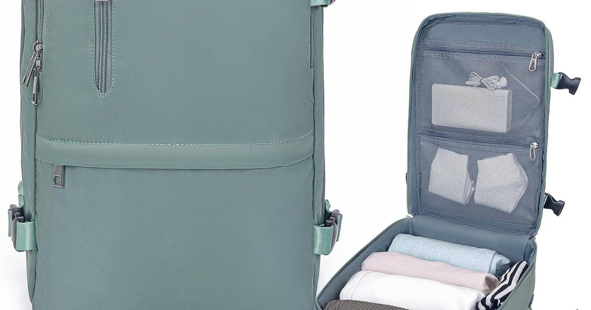 Ryanair-approved cabin bag that fits under the seat is 36% off in Amazon flash sale