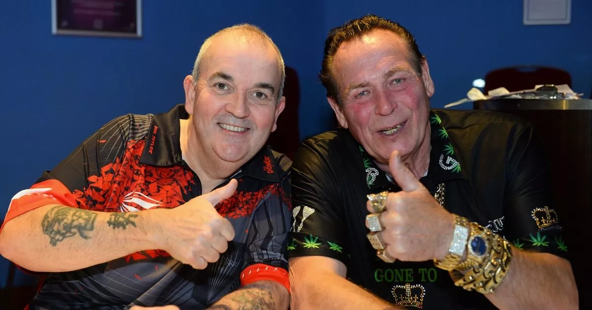 Darts hero Bobby George has own amputated body part in bottle of vodka in home bar