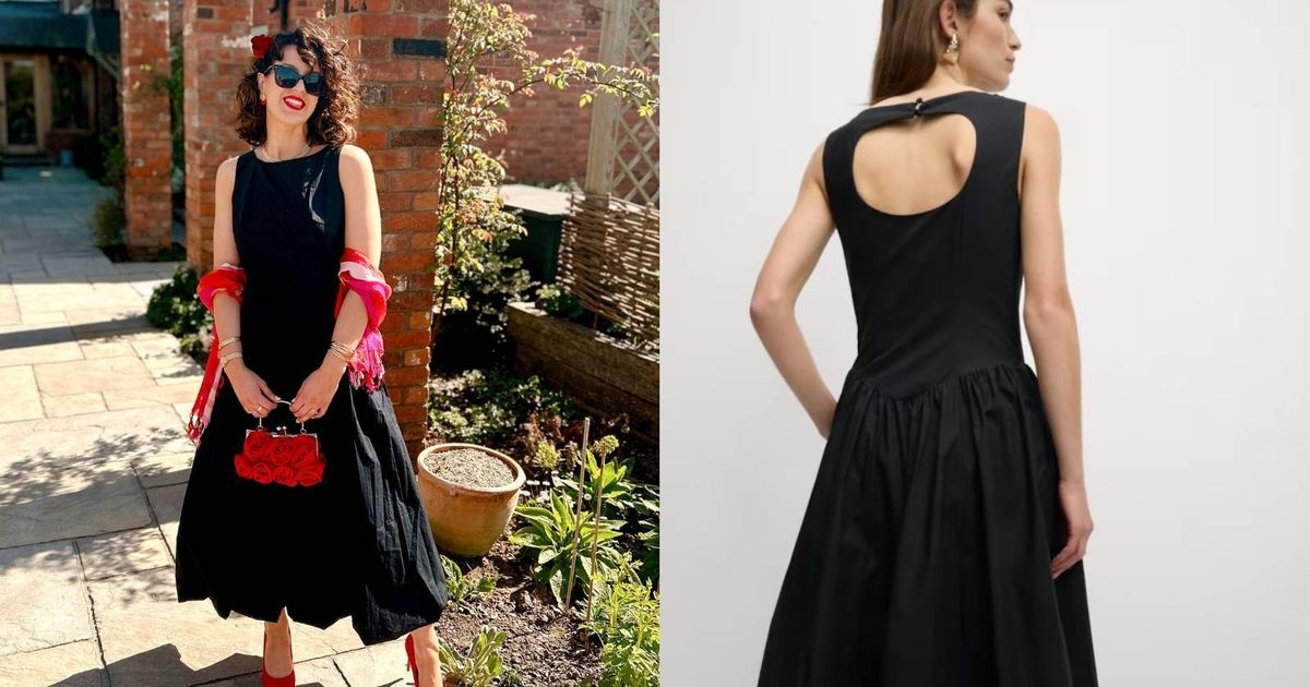 Simple M&S wedding guest dress that's less than £50 had my friends shocked over where it's from