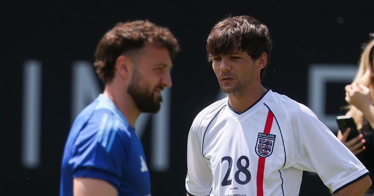 Sam Thompson reveals true feelings on Louis Tomlinson in awkward Soccer Aid interview