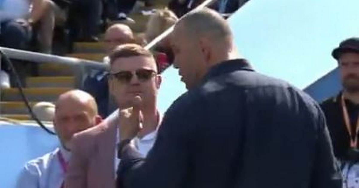 Brian O'Driscoll caught up in furious Michael Cheika incident on live TV