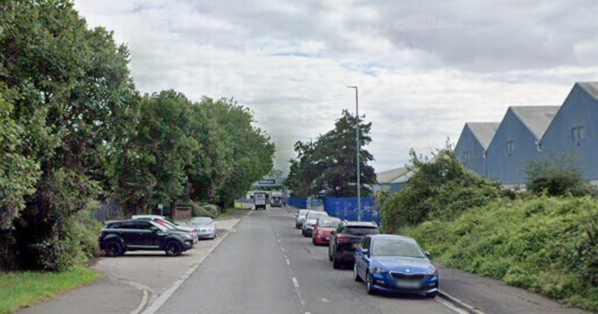 Three arrests after masked robbers raid van on estate