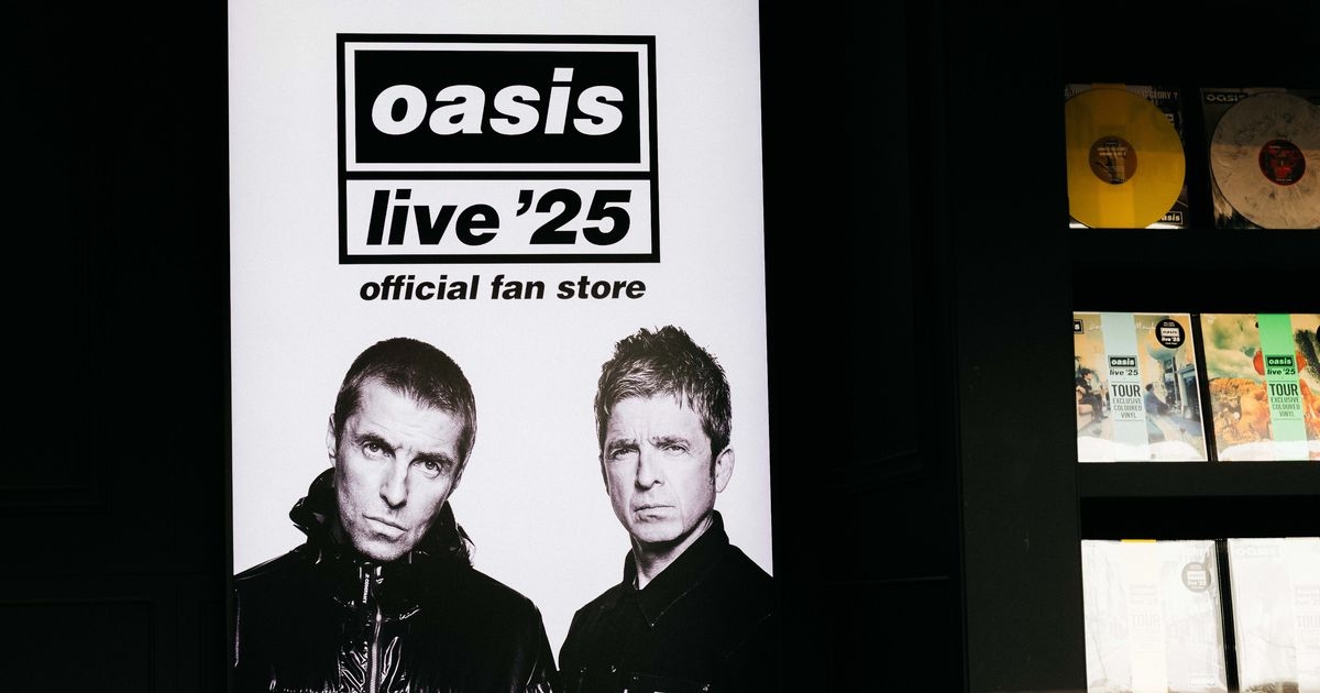 Oasis pop-up store to open in Cardiff with exclusive merchandise