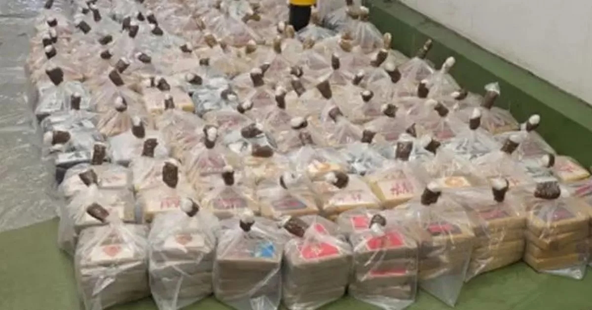 One of the biggest drugs haul in history discovered at British port with £100m of cocaine seized