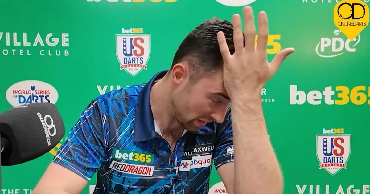 Luke Humphries going to hospital and will miss tournament after fan injures him