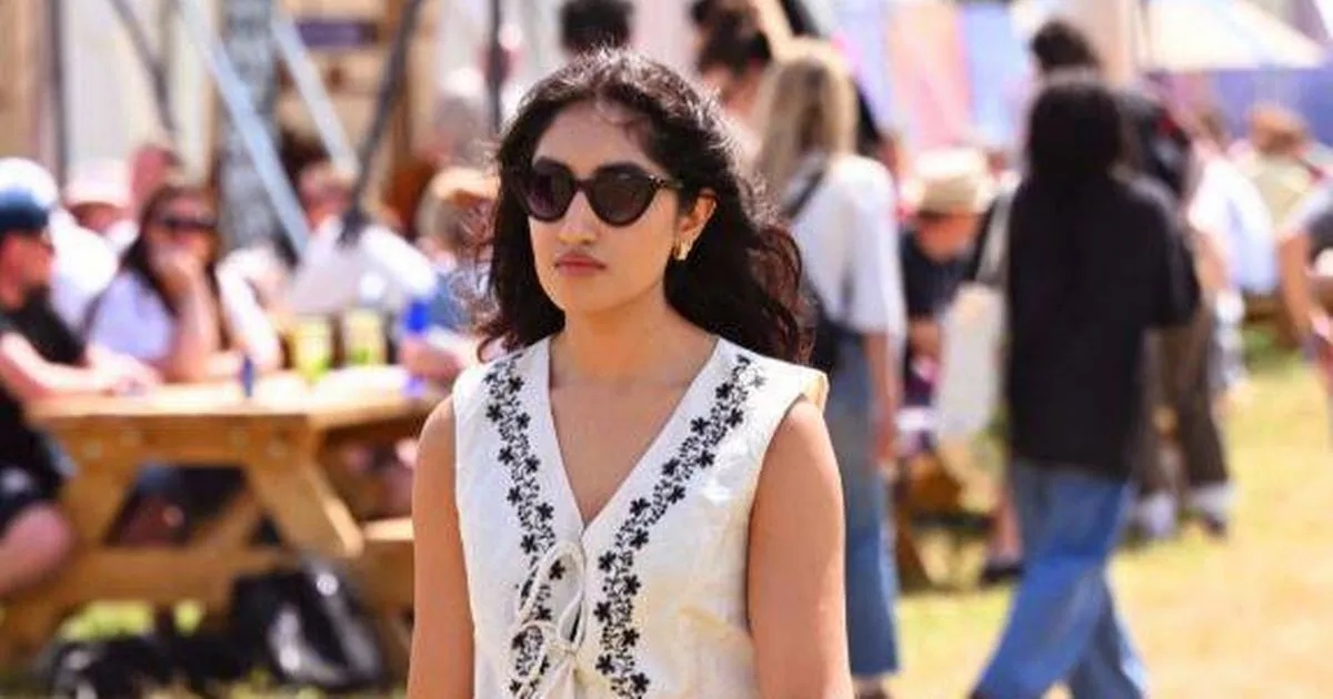 One Day star Ambika Mod looked chic at Glastonbury - and her outfit is on sale