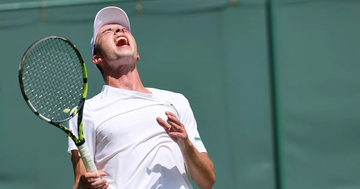 Wimbledon star Oliver Tarvet screams 'Gareth' during matches in secret ritual