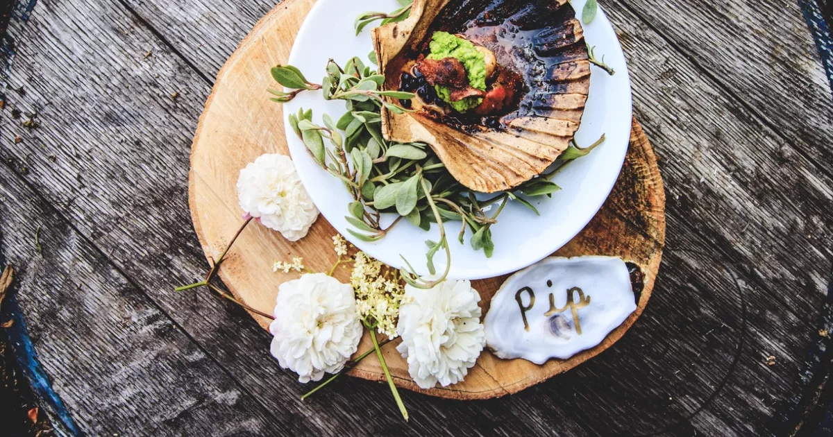 I ate the best food in Pembrokeshire inside a secret garden