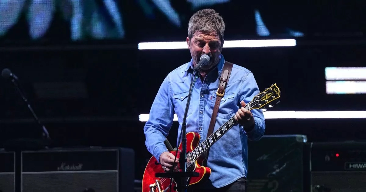 Noel Gallagher overcome with emotion as Oasis perform first concert in 16 years