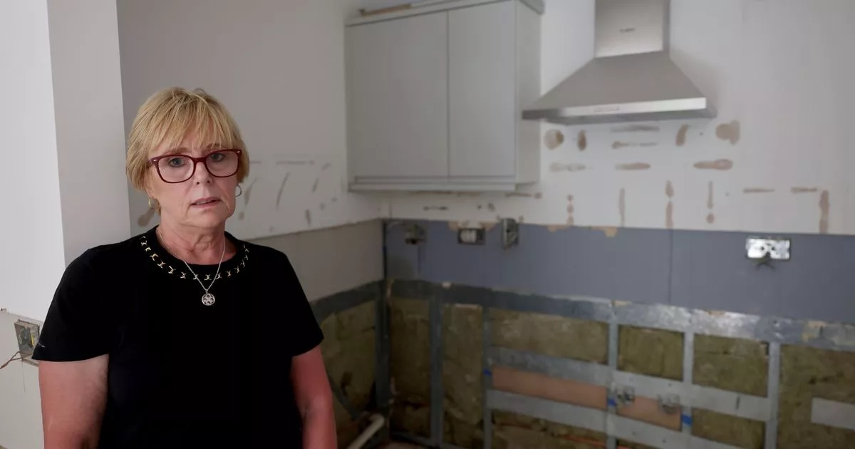 We waited nine months to move back into our flooded flats. As we were packing it happened again