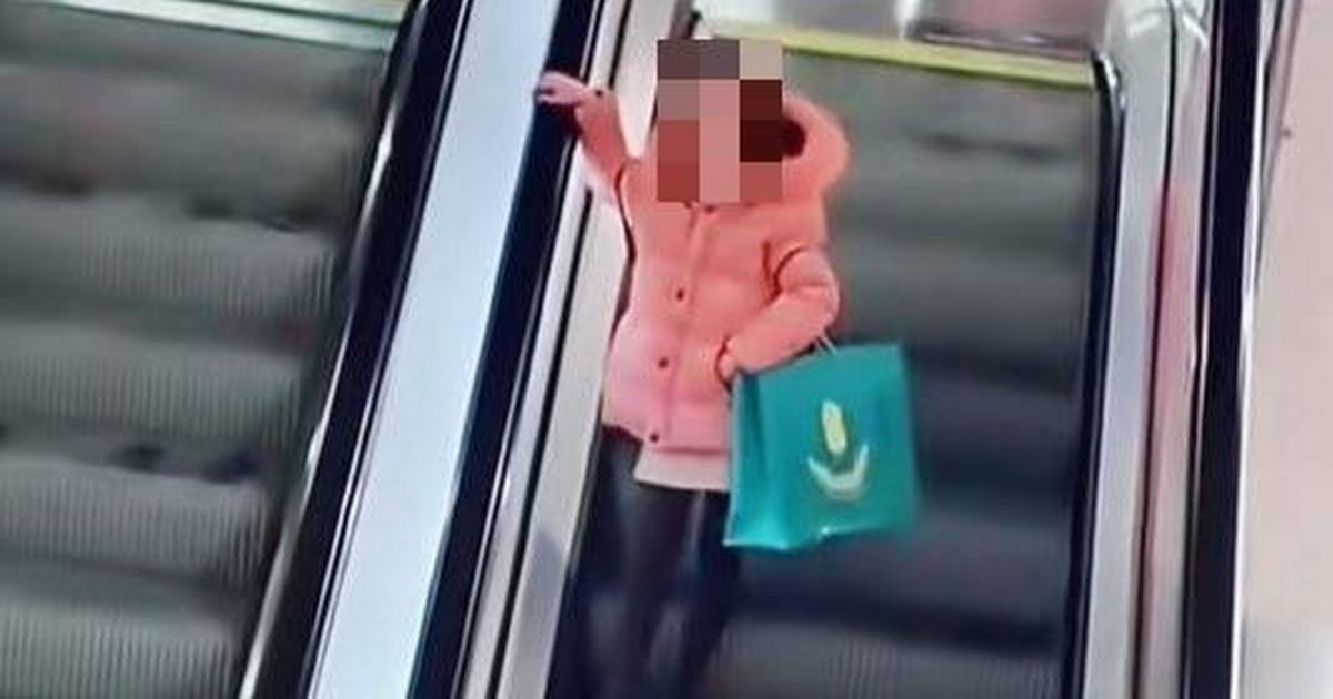 Shopping centre responds to 'pink coat girl' viral videos