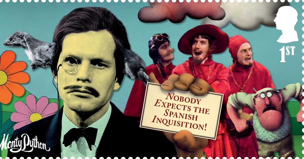 Royal Mail set celebrates Monty Python favourite scenes