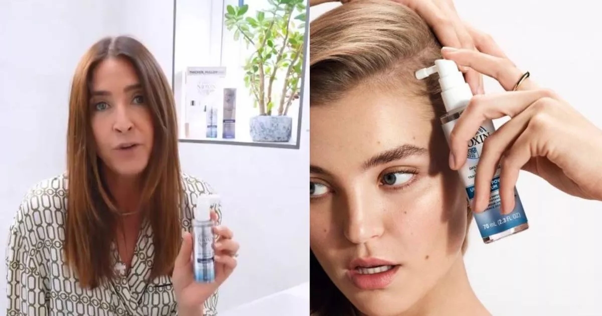 This Morning's Lisa Snowdon loves hair serum for thinning hair that's a 'staple'