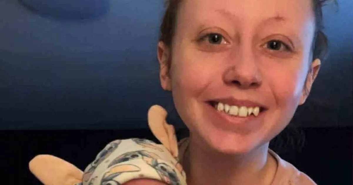 'People sometimes think I'm nine years old - but I have a baby'