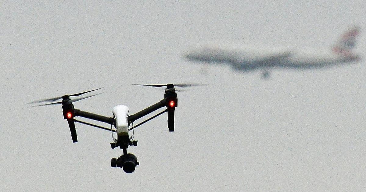 Plane 'within metres' of crashing after 'terrifying' near miss moments after taking off