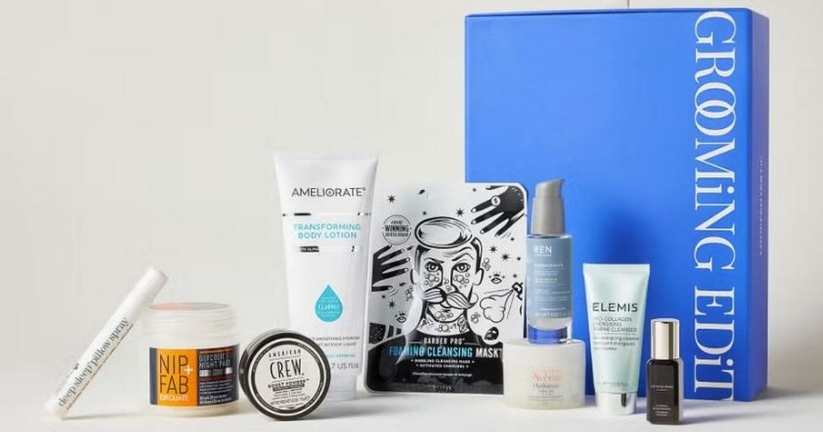 Look Fantastic's £45 box full of luxury aftershave and skincare items is the ideal Father's Day gift