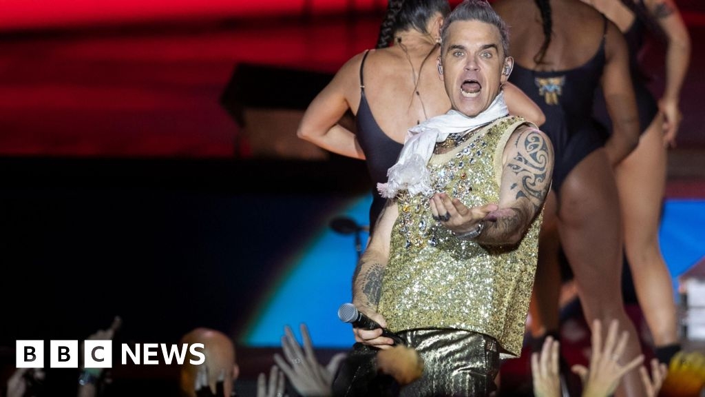 Bath residents ready to let Robbie Williams entertain them
