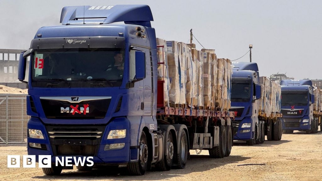 Gaza Humanitarian Foundation says Hamas killed five workers in bus attack