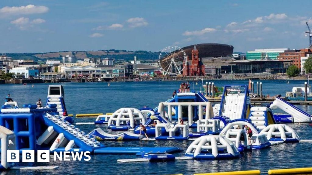 Aqua Park Penarth: Opening date for new water park at Cosmeston