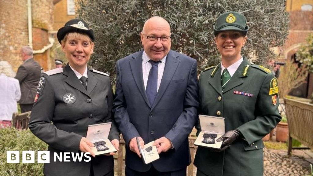 Three people from Guernsey recognised for services to St John