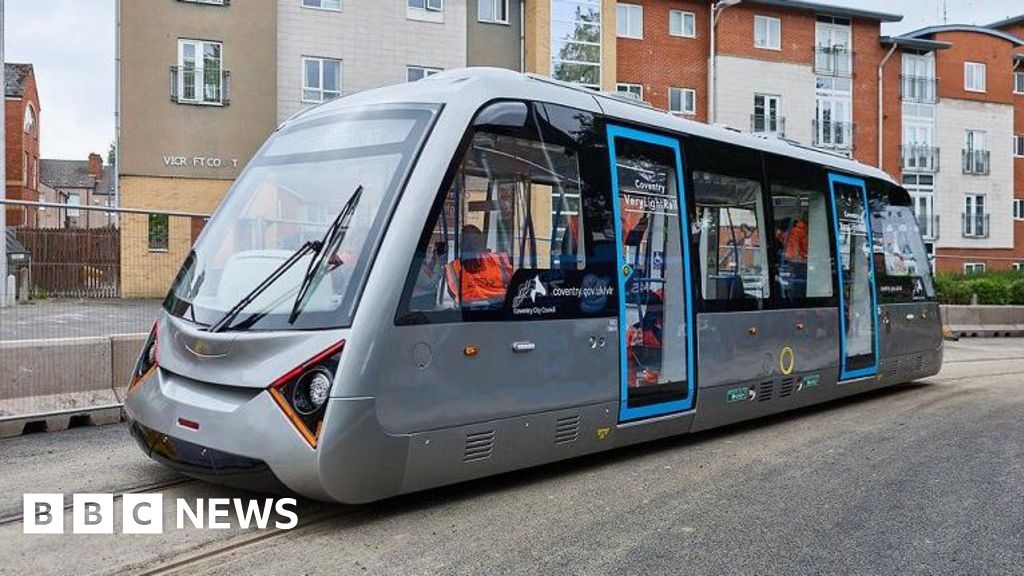 Trial journeys to be held for Coventry's very light railway system