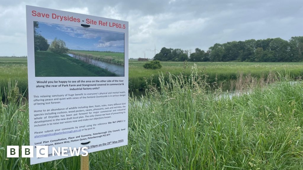 Peterborough riverside green space threatened by development plan