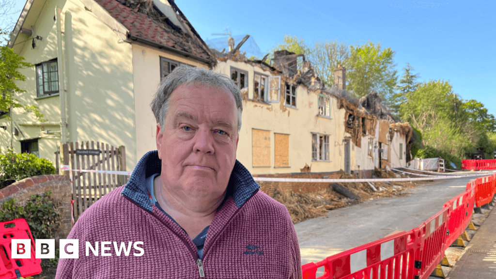 Fundraising day held after Bardwell thatched cottages fire