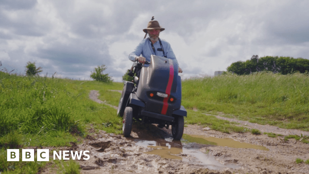 Wiltshire engineer takes on mobility scooter challenge
