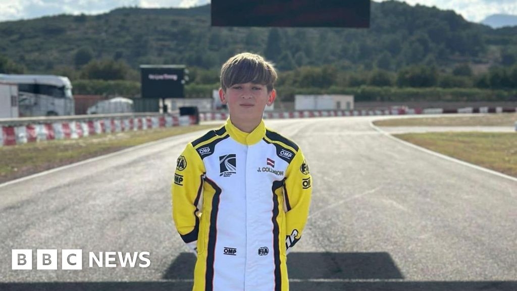 The Teesside teenage karting prodigy with Formula One ambitions