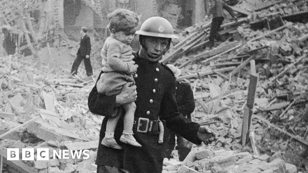 Eighty years after VE Day London's WW2 scars are everywhere