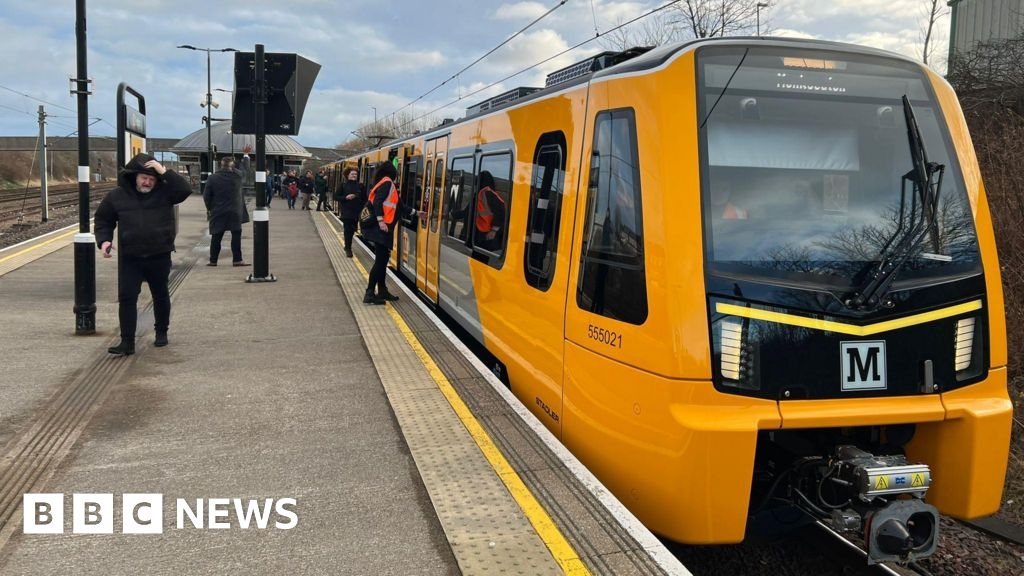 Two more new Tyne and Wear Metro trains enter service
