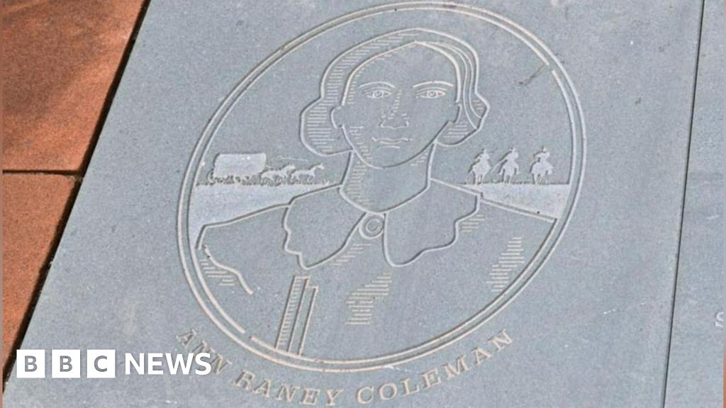 Whitehaven's banker's daughter Ann Raney Coleman honoured with memorial stone