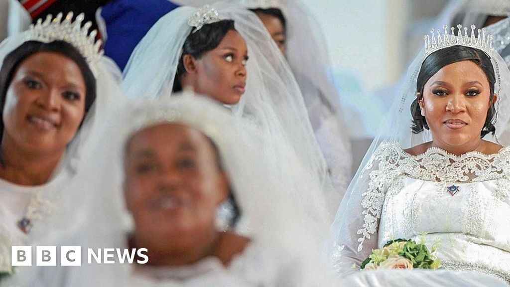 Inside a South African mass wedding: Polygamy and pageantry on display at a the IPHC church
