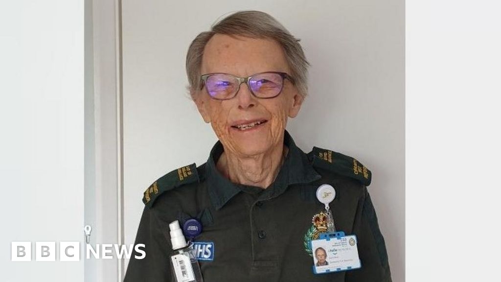 UK's oldest responder from Manningtree still saving lives aged 88