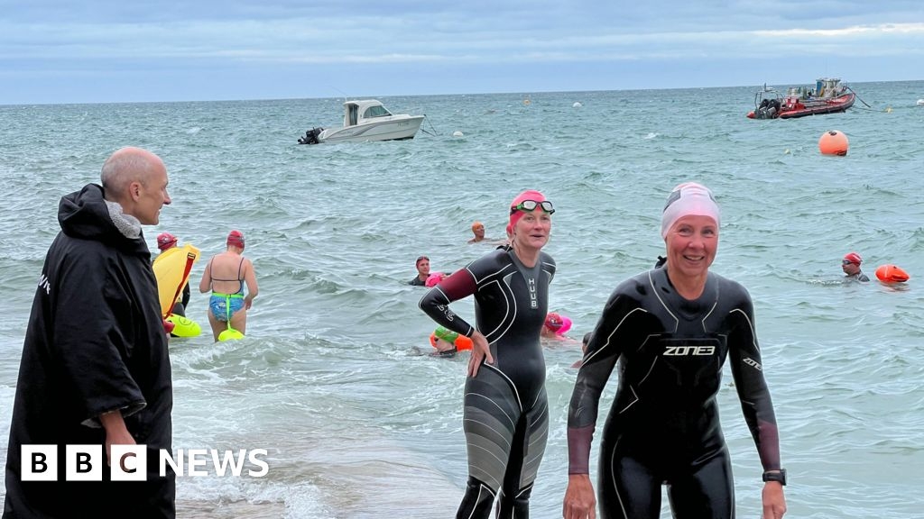 Special swim in Jersey for quadruple amputee's birthday
