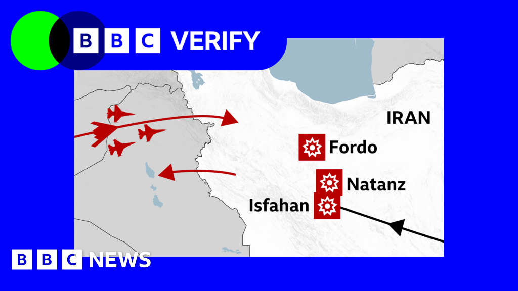 How the US says it hit Iran's nuclear sites