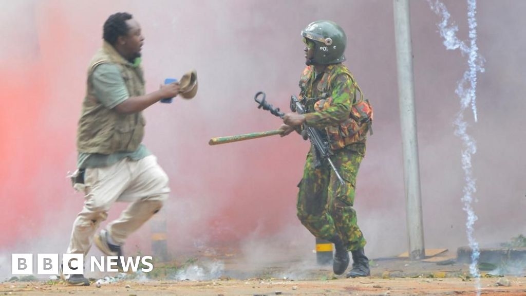 Kenya's Gen Z protests: Eight killed, medics say, as thousands march in Nairobi