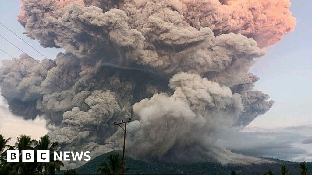 Indonesia issues highest alert as Mount Lewotobi Laki Laki  erupts